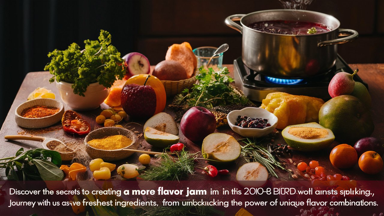 How do you make jam more flavorful?