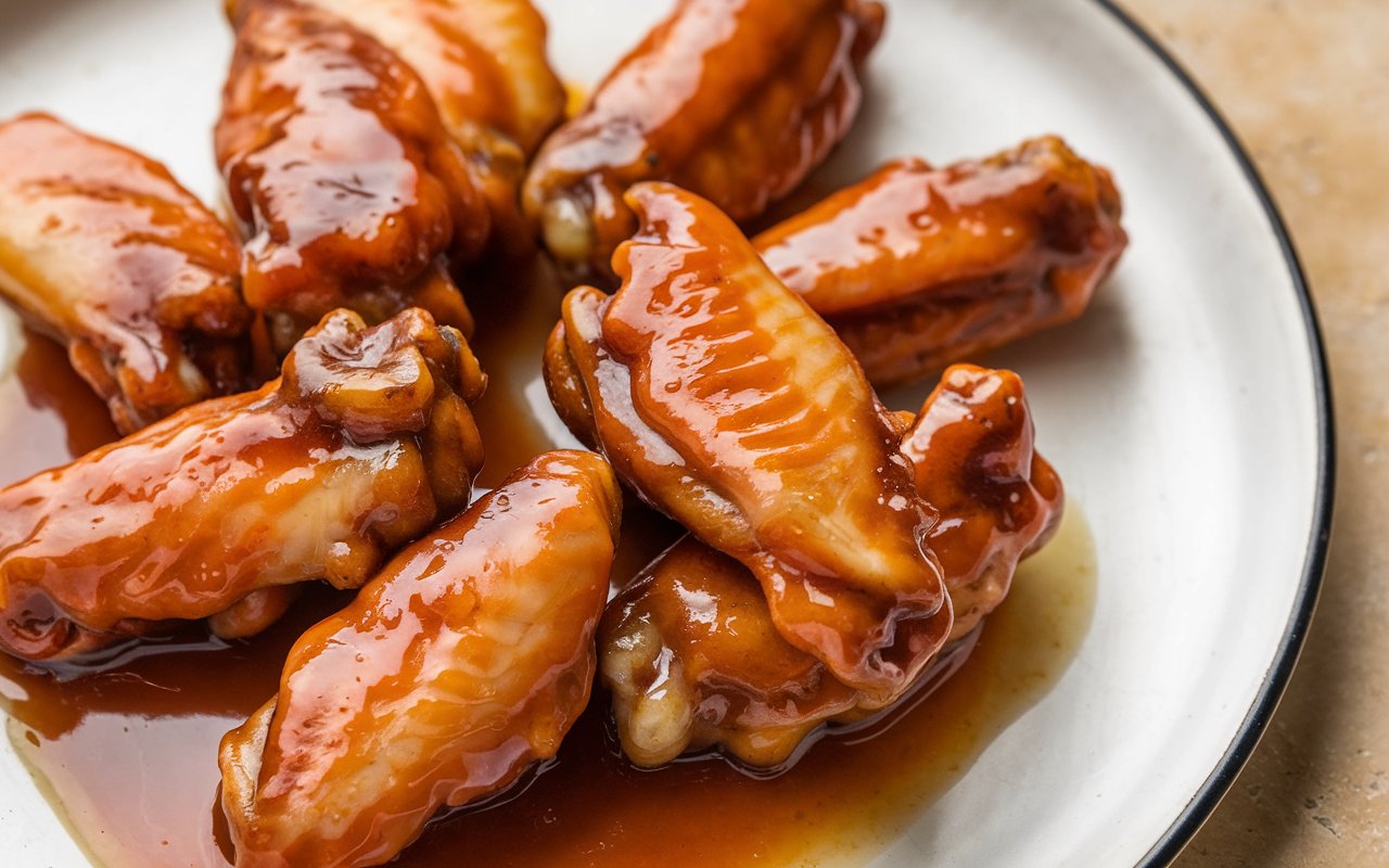 How many calories are in 10 hot buffalo wings?