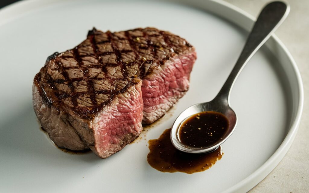 What sauce does Gordon Ramsay use for steak?