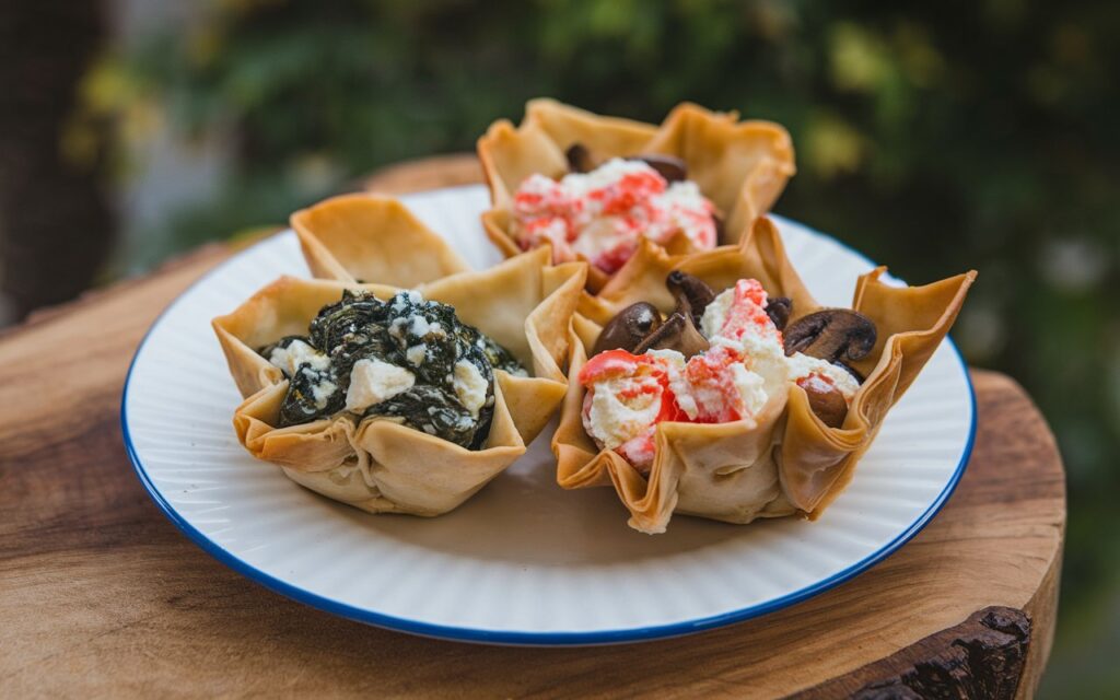 phyllo pastry shells appetizers