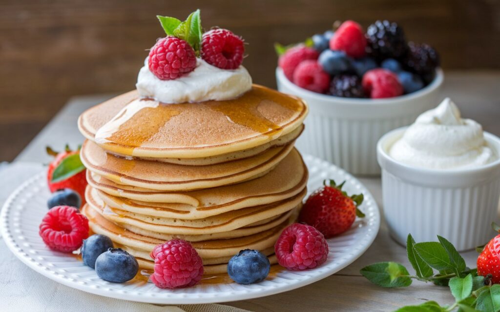 What can I use instead of eggs in pancakes?