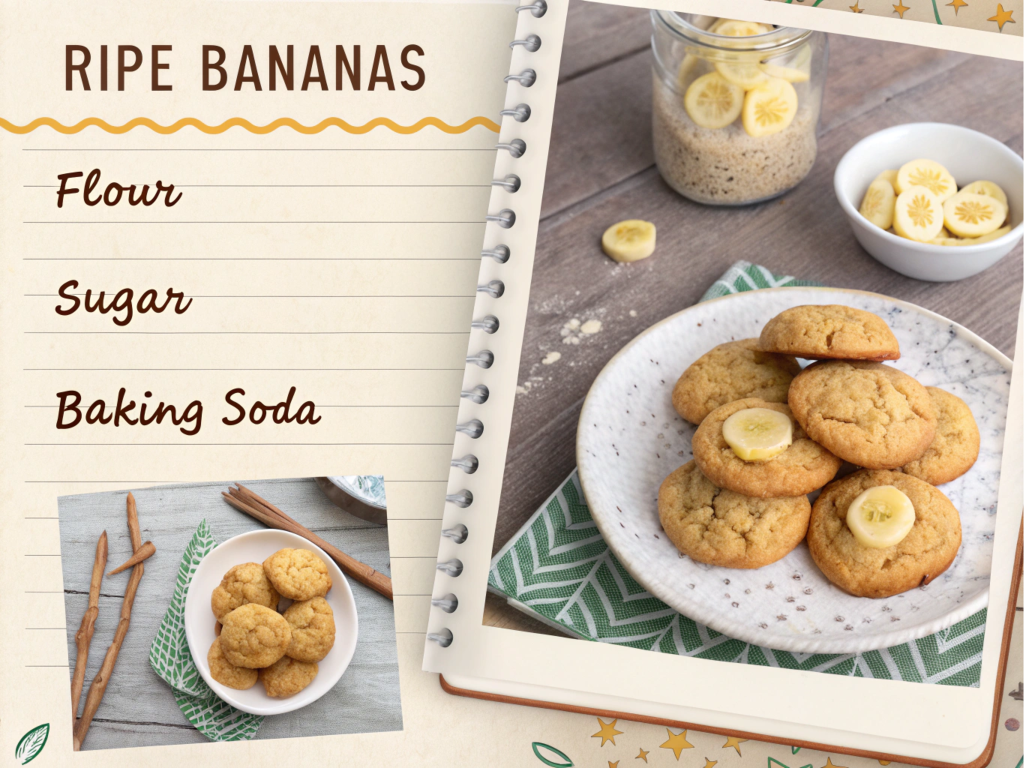 banana cookies recipe